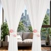 bulk purchase suq i ome 2 pieces of handmade artificial flower curtain holdbacks clips window drape twist tie backs for women, girls bedroom decorative draperies holdbacks (pink) factory discount