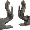 supplier direct design toscano divine offering cast iron sculptural bookend pair wholesale prices