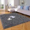 global sourcing ophanie upgrade 4x6 rugs for bedroom, grey, fluffy shaggy soft area rug, gray non-slip indoor floor carpet for living room, kids baby boys teen dorm home decor aesthetic, nursery, rug oem/odm services