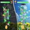 producer to buyer womens gifts for christmas birthday gifts for women mom grandma gifts hummingbird wind chimes solar lights for outside outdoor yard home house patio garden gardening decor gifts for mom sister discounted pricing