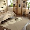 manufacturer direct 1.7x2.6 foot oval no shed jute rug natural fiber reversible collection chunky jute area rugs handmade bamboo entryway rug for high traffic areas in living room, bedroom kitchen outdoor trade price