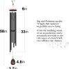 producer to buyer extra large wind chimes outside deep tone, 58" memorial wind chimes for loss of loved one,memorial sympathy gifts, church wind chime for outside garden,yard,patio and lawn discounted pricing