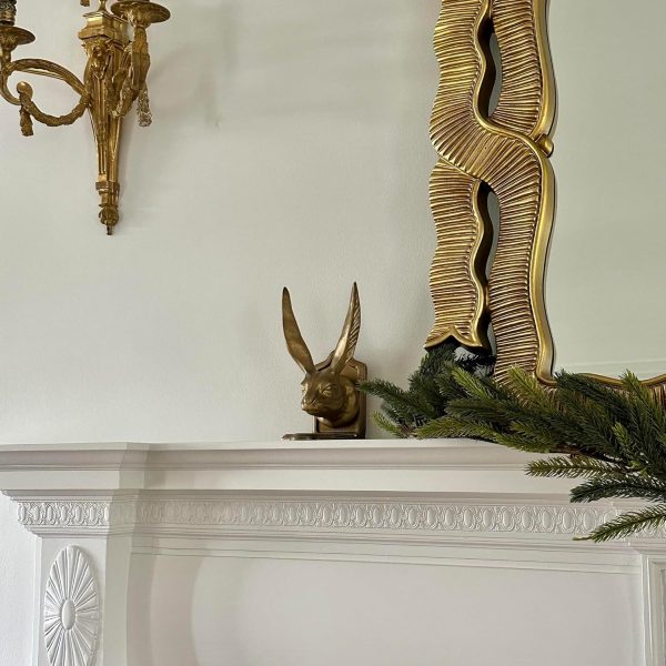 supplier direct fox run rabbit decorative bookend set, 100% iron, 4.7" x 4" x 8.6" heavy bookends wholesale prices