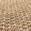 manufacturer direct easy jute rugs 9x12 natural color living room indoor outdoor area rug for farmhouse patio and kitchen rug high traffic washable easy to clean solid boho woven design outside carpet (9 x 12) trade price