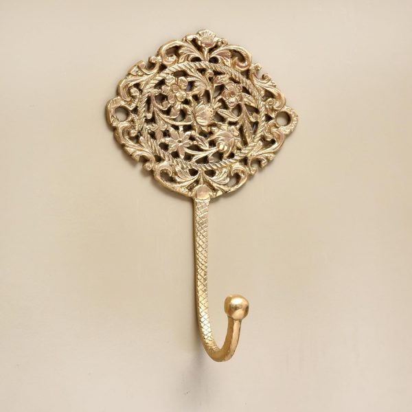 competitive pricing indian shelf 3 boho wall hooks decorative wall hooks brass wall hooks shabby chic key hooks holder coat rack wall mount gold wall hooks vintage wall hooks coat hooks for hanging coats gold hooks one-stop wholesale