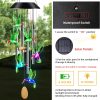 producer to buyer wind chimes,hummingbird solar wind chimes for outside,aluminum tubes memorial wind bell for garden/patio decor thanksgiving gifts for mom, wife, grandma neighbors(25 inch deep tone) discounted pricing