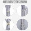 bulk purchase window curtain tiebacks clips vs strong magnetic tie band home office decorative drapes weave holdbacks holders european style 1 pair factory discount