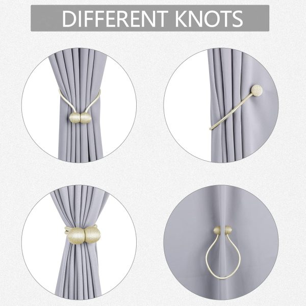 bulk purchase window curtain tiebacks clips vs strong magnetic tie band home office decorative drapes weave holdbacks holders european style 1 pair factory discount