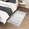 global sourcing moroccan washable rug, 2x3 grey rug non-slip small distressed entryway rug, soft low-pile bedroom rug indoor doormat carpet rugs for entryway kitchen bathroom oem/odm services