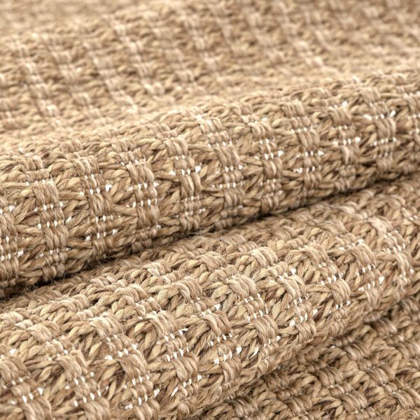 manufacturer direct easy jute rugs 9x12 natural color living room indoor outdoor area rug for farmhouse patio and kitchen rug high traffic washable easy to clean solid boho woven design outside carpet (9 x 12) trade price