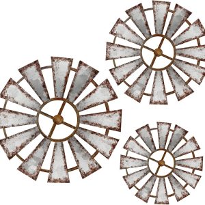 bulk purchase yookeer 3 pcs wood windmill wall decor farmhouse wall decor hanging decoration wooden windmill kitchen decor rustic wall decor living room sculpture art for bedroom nursery home decor(farmhouse) trade price