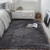 global sourcing poboton small throw rugs for bedroom, 3x5 non slip mini area rug, fluffy washable rug, affordable fluffy grey carpet, door entryway indoor inside front entrance dog mat, home decor aesthetic, nursery oem/odm services