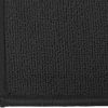 global sourcing ritz solid accent rug: 18" x 30" stain resistant kitchen or living room floor mat - non-slip latex backing, machine washable, black oem/odm services