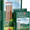 producer to buyer woodstock wind chimes of neptune wind chimes for outside, 54" black large deep tone wind chime décor for outdoor garden, patio, porch, encore collection discounted pricing