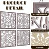 bulk purchase tatuo 4 pcs wood wall art wall decor farmhouse wall decor for living room wooden decorative wood panels modern wall plaque for home kitchen dining room(brown, white,square) trade price