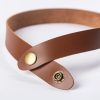 bulk purchase pu leather curtain tie backs, ring clips curtain buckle for window draperies of home hotel curtain holders, rope decoration creative curtains buckle modern minimalist set of 2 (light brown) factory discount