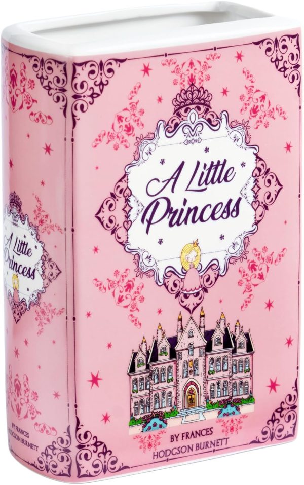 oem/odm services book shaped decorative vase ceramic vases for home decor vase for book lovers (a little princess) affordable bulk deals