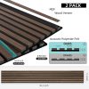 bulk purchase wood wall panels for interior wall decor noise reduction,brown fluted panels for wall,3d wood wall panels use for soundproof wall paneling,94 inch trade price