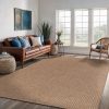 manufacturer direct easy jute rug 5x7, indoor outdoor natural color farmhouse area rugs for living room, kitchen rug high traffic area, washable easy to clean solid boho woven design outside carpet trade price