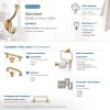 competitive pricing amerock h55465cz | adare double prong decorative wall hook | champagne bronze hook for coats, hats, backpacks, bags | hooks for bathroom, bedroom, closet, entryway, laundry room, office one-stop wholesale