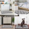 global sourcing buganda indoor door mat, resist dirt and absorbent entrance mat, anti-slip, low profile inside floor mat doormat for entryway (32x20 inches, grey) oem/odm services