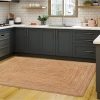 manufacturer direct kema jute braided area rug, 4x6 feet (48x72 inches) - rustic vintage braided reversible rectangular rug, shag rugs for bedroom, jute kitchen rug, living room rugs, floor rug trade price