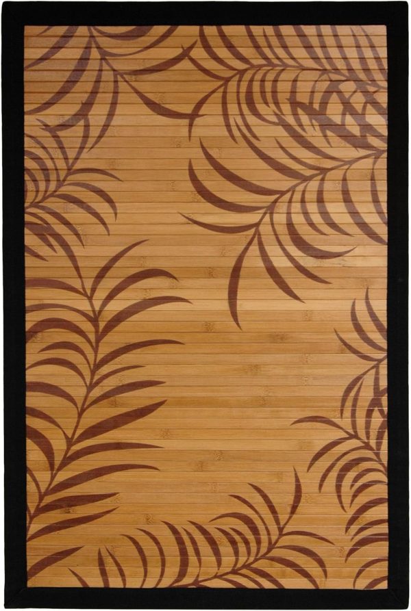 manufacturer direct red lantern rug-br1778-4x6 rug, 4 ft x 6 ft, tropical leaf trade price
