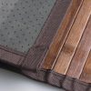 manufacturer direct idesign formbu bamboo floor mat non-skid, water-resistant runner rug for bathroom, kitchen, entryway, hallway, office, mudroom, vanity , 48" x 24", mocha brown trade price