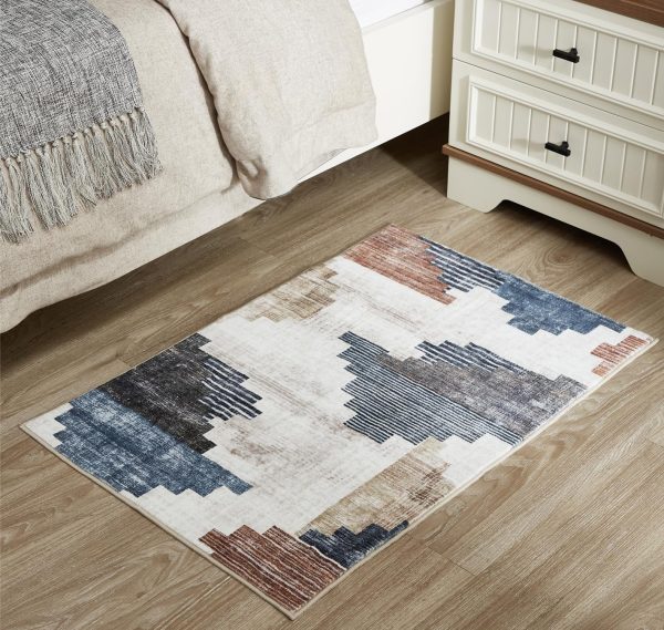 global sourcing area rug,abstract color blocks entryway rug,rugs for entryway with low-pile design,indoor door mat with anti-skidding backing,simple daily care rugs for entryway,soft feet feeling entry rug,2x3 rug oem/odm services