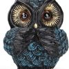 dropship from factory owl figurine and sculptures for shelf decor accents,3 wise owl statue for living room bedroom decoration,retro animal decor,boho gift for women bird lover,see no evil hear no evil speak no evil mass production supply