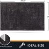 global sourcing purrugs 20"x31.5" non-slip machine washable door mat, super absorbent entry rug for muddy shoes & paws oem/odm services