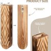 bulk purchase wall planter, geometric pattern wall vase for living room and farmhouse wall decor, 3 pack hanging planter for holding dried flowers and faux greenery, modern wood planter trade price