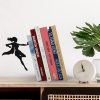 supplier direct artori design book ends to hold books heavy duty - hidden metal bookends for shelves desk or countertop - bookend book holder for home decorative - gift for book end lovers and home décor (supergal) wholesale prices