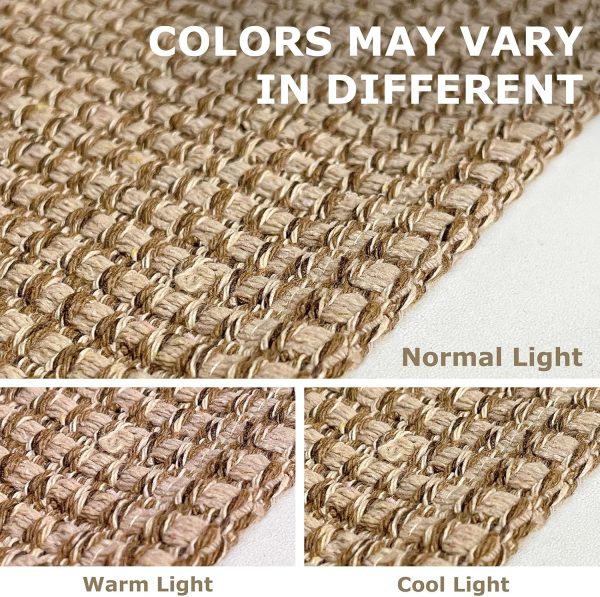global sourcing iohouze small area rug 2'x3' washable boho rugs for entryway rubber backing kitchen rugs indoor outdoor doormat throw rug floor carpet for entrance kitchen bathroom, tan/brown oem/odm services