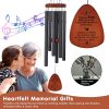 producer to buyer memorial wind chimes, sympathy wind chimes for loss of loved one, gifts for who loss of dad mom baby brother friends, best sympathy gift wind chimes for outside, send love and strength discounted pricing