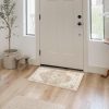 global sourcing small area rug 2x3,non slip neutral farmhouse washable entryway rug indoor,tan beige and light brown oem/odm services