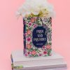 oem/odm services steel mill & co original book-shaped decorative vase, ceramic vases for home decor, cute bookshelf decor, unique vase for book lovers (large - pride and prejudice) affordable bulk deals