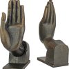 supplier direct design toscano divine offering cast iron sculptural bookend pair wholesale prices