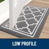 global sourcing buganda indoor door mat, resist dirt and absorbent entrance mat, anti-slip, low profile inside floor mat doormat for entryway (32x20 inches, grey) oem/odm services