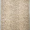 manufacturer direct 7'8''x10' modern leopard print tan wool and bamboo silk oriental rug multi sizes hand tufted for living room, bedroom, dining room, kitchen, hallway carpet trade price