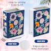oem/odm services uiifan book shaped small flower vase decorative ceramic vases cute home decor for bookshelf dining table desk office home decor unique vase for book lovers (retro flowers) affordable bulk deals