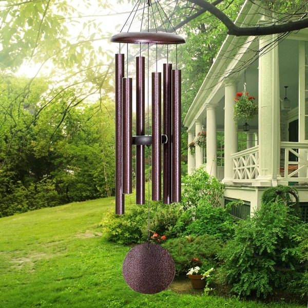 producer to buyer wind chimes for outside deep tone,38'' large memorial wind chimes outdoor,sympathy wind chimes gifts for mom/grandma, christmas, bronze discounted pricing