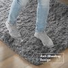 global sourcing ophanie upgrade 4x6 rugs for bedroom, grey, fluffy shaggy soft area rug, gray non-slip indoor floor carpet for living room, kids baby boys teen dorm home decor aesthetic, nursery, rug oem/odm services