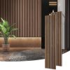 bulk purchase wood wall panels for interior wall decor noise reduction,brown fluted panels for wall,3d wood wall panels use for soundproof wall paneling,94 inch trade price