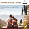 producer to buyer wind-chimes-outdoor-large-decor, deep tone soothing melodic tones windchimes, wind chimes for outside, memorial wind chimes best gift for mom women grandma neighbors（32" black） discounted pricing