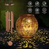 producer to buyer astarin 35“ sun and moon solar wind chimes for outside hanging led solar lights outdoor garden lantern decorative as gift for women mom grandma best friends' birthday gift discounted pricing
