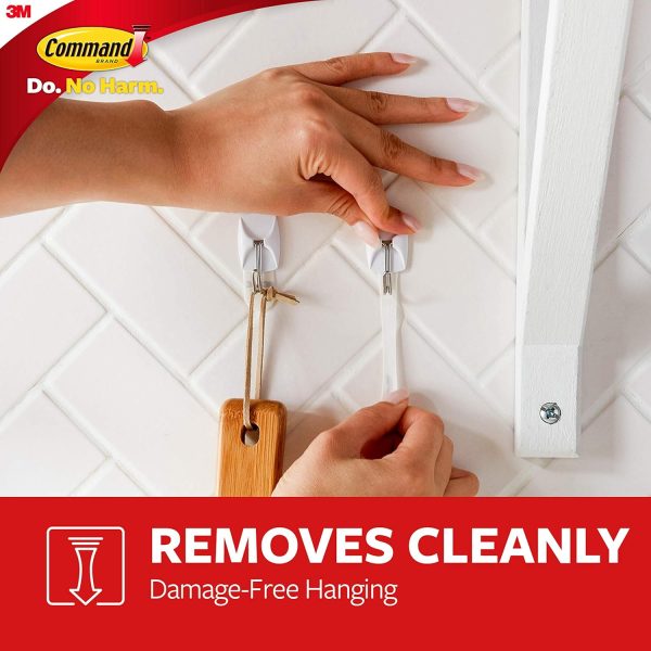 competitive pricing command small wire toggle hooks, 16 hooks and 24 command strips, damage free hanging wall hooks with adhesive strips, adhesive hooks for hanging christmas decorations, holds up to 0.5 lb one-stop wholesale