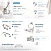 competitive pricing amerock h37004g10 | vicinity triple prong decorative wall hook | satin nickel hook for coats, hats, backpacks, bags | hooks for bathroom, bedroom, closet, entryway, laundry room, office one-stop wholesale