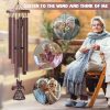 producer to buyer sympathy wind chimes with hummingbird wind spinner, memorial wind chimes for loss of loved one prime, bereavement/sympathy/memorial gift for loss of mother father husband condolence remembrance discounted pricing