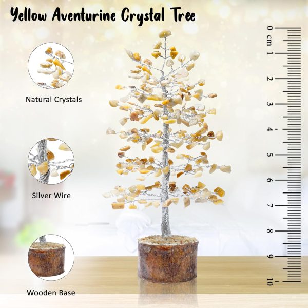 dropship from factory crocon seven chakra gemstone tree feng shui figurine money bonsai good luck reiki healing crystals balancing decoration ornament sculpture wealth prosperity table room decor gift size 10-12" mass production supply